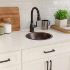 SoLuna Copper Bar Sink | 17.5" | Oval | Flat Bottom