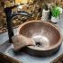 17" Prescenio Copper Vessel Sink by SoLuna