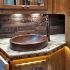SoLuna Copper Vessel Sink | 18" | Oval | Prescenio