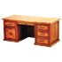 5-Drawer Executive Desk with Copper Panels
