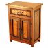 Deer Valley Nightstand with Copper Panels