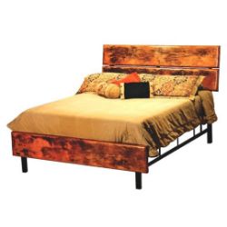 Loft Bed with Copper Panels