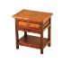Taos Nightstand with Copper Panels