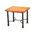 Small Patti End Table with Copper Top