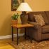 Small Patti End Table with Copper Top