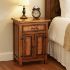 Deer Valley Nightstand with Copper Panels
