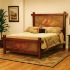 Gando Bed with Copper Panels