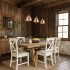 Rustic copper pendant lights