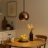 Luxury copper pendant lighting