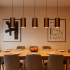 Unique copper pendant lighting design