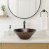 16" Espeso Pirucho Copper Vessel Sink by SoLuna