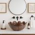 	16" Tulip Copper Vessel Sink by SoLuna