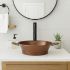 16" Copper Vessel Sink w/Handles by SoLuna