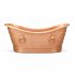 Hammered copper bathtub