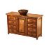 Wood and Copper Vanity