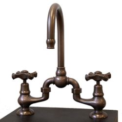	Sonoma Forge Bar or Prep Faucet | Brownstone | Deck Mount