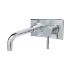 Concord KS8111DL Single-Handle 2-Hole Wall Mount Bathroom Faucet, Polished Chrome