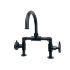 Kingston Brass Belknap Deck Mount Bridge Bathroom Faucet