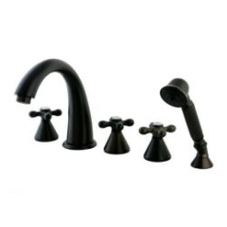 Kingston Brass Roman Tub Filler with Hand Shower