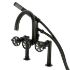 Kingston Brass Belknap Deck Mount Tub Filler Faucet with Hand Shower