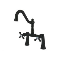 Kingston Brass Restoration Clawfoot Tub Bridge Faucet