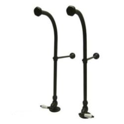 Kingston Brass Rigid Freestanding Water Supply with Stop