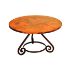 	Aztec Round Dining Table with Copper Tabletop