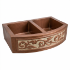 custom apron front sink