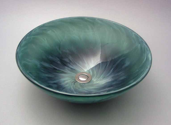 Blown Glass Vessel Sink